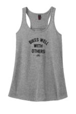 Bikes Well With Others - Mountain Biking Shirt , Mountain Biking Tank Top , Bicycle , Mountains , Mountain Bike , Road Bike , Racerback, Mtb