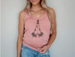 Meditation Racerback Tank Tops, Namaste Tank Top, Yoga Tank Top, Workout Shirt, Yoga Lover Gift, Woman Tank Tops, Yoga Lover Tank Top