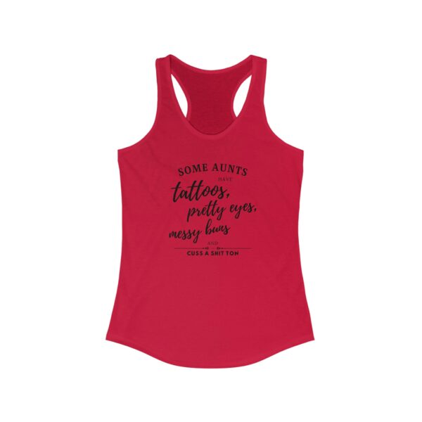 Funny Aunt Tank Top, Summer Spring Clothing, Gift For Aunt, Racerback Tank Top Gift For Aunt, Aunt Shirt, Aunt Gift, Aunt Birthday Gift