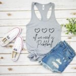 All We Need Is Pickleball Tank Top, Pickleball Tank Top Women, Workout Shirt, Pickle Ball Racerback Tank, Muscle Tank Tops