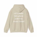 Womens Hoodie Inspirational Saying Positive Motivational Quote Sweatshirt Aesthetic Teen Girl Hoodies Trendy Words On The Back